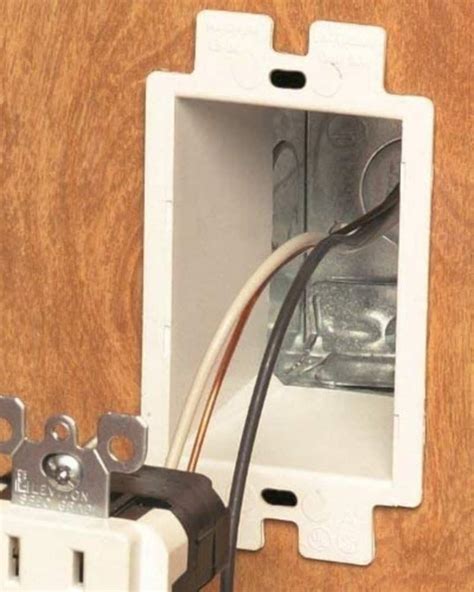 no stud electrical box home depot|electrical box drywall no stud.